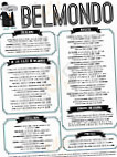 Belmondo menu