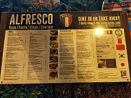 Alfresco Italian Restaurant menu