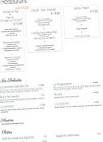 Le Cafe Bleu Roi menu