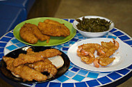 Vicky's Famous Fried Fish food