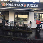 Hashtag Pizza inside