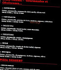 Pizza Calypso menu