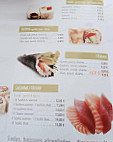 Sushi Beach menu
