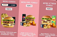 Speed Burger menu