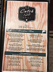 Catch 120 Grill menu