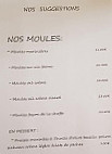 Au Coup De Foudre menu
