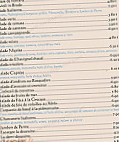 Sarl Le Fournil menu