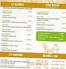 Pizzeria Les Oliviers menu