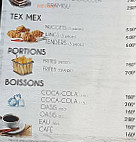 Le Tamarin menu