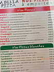 La Bella Pizza menu