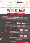 Wok 168 menu