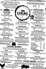 The Local Beer Cellar Pizza Oven menu