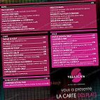 Villascaia menu