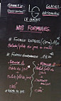 Brasserie Le Glacier menu