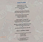 Le Rieder menu