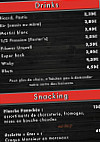 Le Jukebox menu