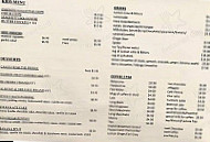 Flames Restaurant menu