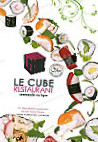 Le Cube Resto menu