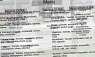Au P'tit Canon menu