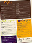 George Cafe menu