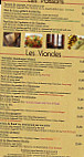 Le Clos Carnot menu
