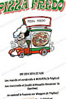 Pizza Fredo menu