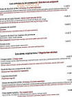 La Regence Cafe menu