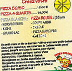 Pizza Colosse menu