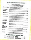 J J's Pub menu