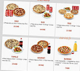 Rapido Pizza menu