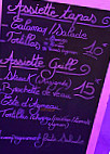 Le Café Olé menu