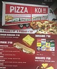 Pizza Koi menu