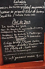 Bar Brasserie le Globe menu