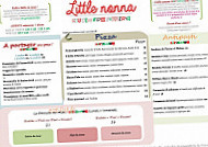 Little Nonna menu