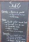 Chalê Sido menu