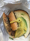 The Bagel Factory food