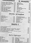 't Paardenhof menu