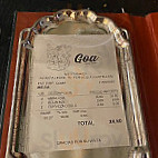 Goa Cocina India menu