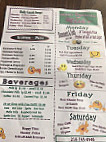 Mick's Of Warren menu