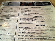 Woodhouse Fish Co menu