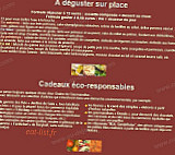 Graine Et Gourmandise menu
