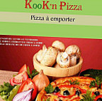 Kook'n Pizza menu