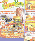 Royal Kebab menu
