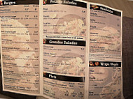 L’endroit, Restauration Rapide Le Barp menu
