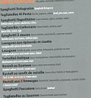 Pizzeria Vecchio menu