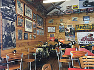 Burt Munro Motorcycle Cafe inside