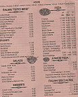 Charlie's Pizzaria menu