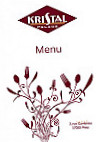 Kristal Palace menu