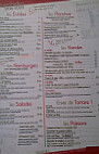 Montebello's Steakhouse menu