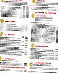 Comptoir de la Licorne menu